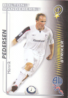 Henrik Pedersen Bolton Wanderers 2005/06 Shoot Out #87